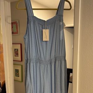 Light Blue Sleeveless Dress